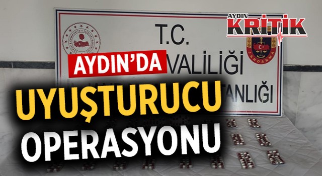 Aydın’da uyuşturucu operasyonu