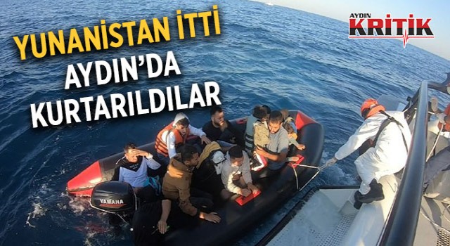 Yunanistan itti, Aydın'da kurtarıldılar