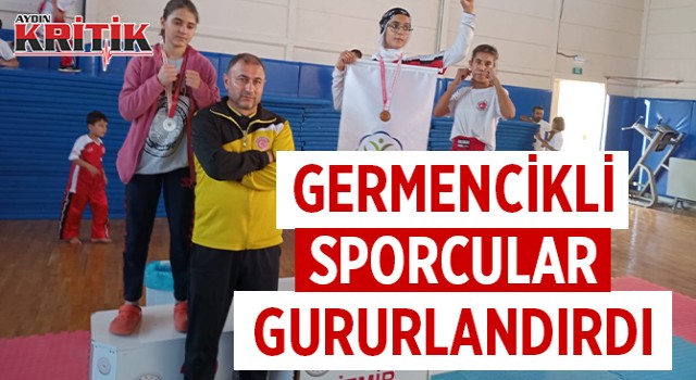 Germencikli sporcular gururlandırdı