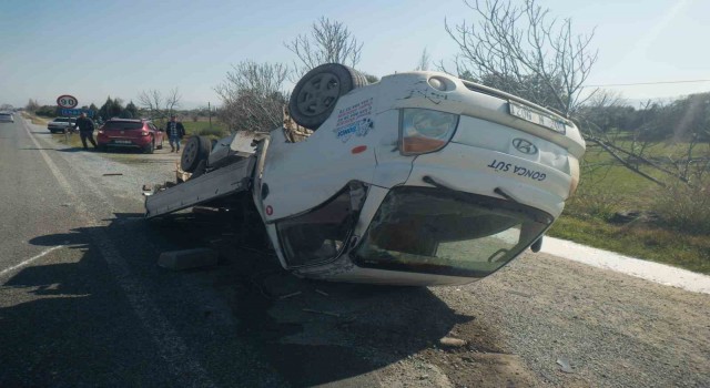 İncirliova’da trafik kazası: 1 yaralı