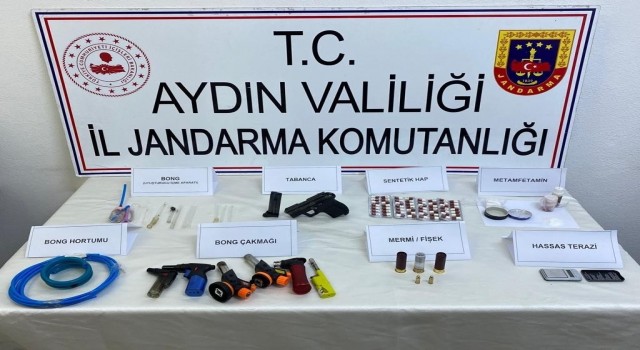 Köşk’te uyuşturucu operasyonu