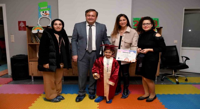 Kuşadalı minikler sertifika heyecanı yaşadı