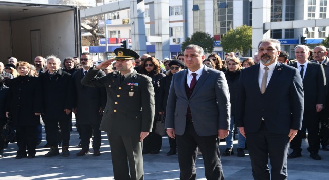 Atatürk'ün Söke'ye gelişinin 99. yıl dönümünde tören düzenlendi