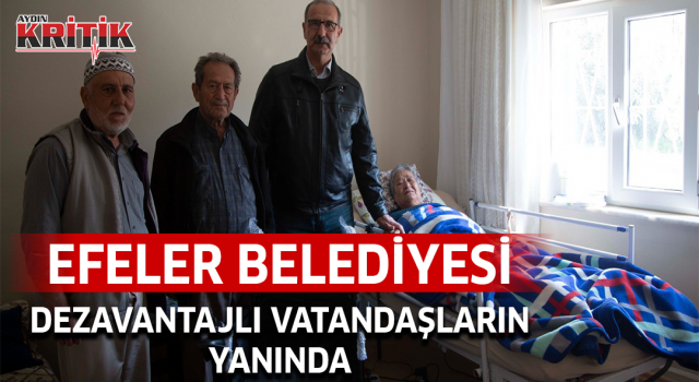 Efeler Belediyesi, dezavantajlı vatandaşların yanında