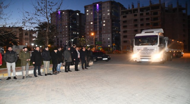 Söke Belediyesi 2. tırı yola çıktı