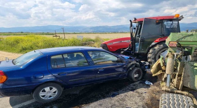 Aydın'da trafik kazası: 1 yaralı