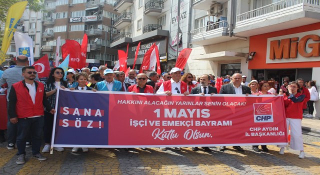 1 Mayıs Kutlamalarında Aydın’da Kılıçdaroğlu Sesleri Yükseldi