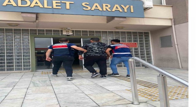 On altı yıl hapis cezası ile aranıyordu, Germencik’te yakalandı