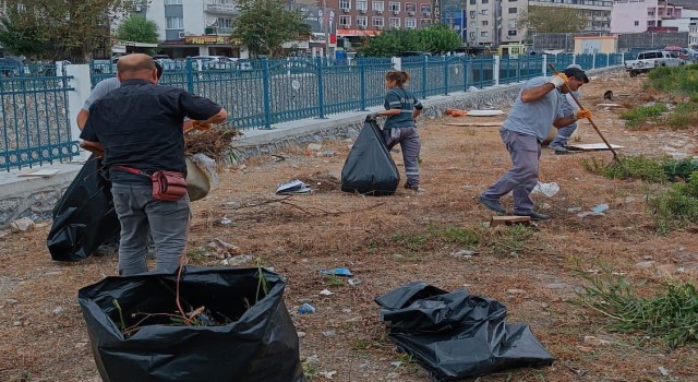 Söke Belediyesi DSİ’nin Yapmadığını Yapıyor.