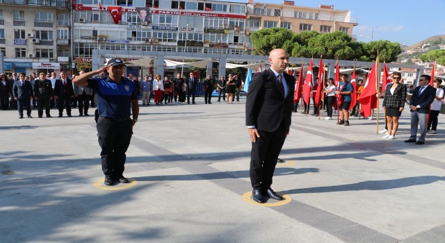 Söke’nin düşman işgalinden kurtuluşunun 101. yıldönümü törenle kutlandı.