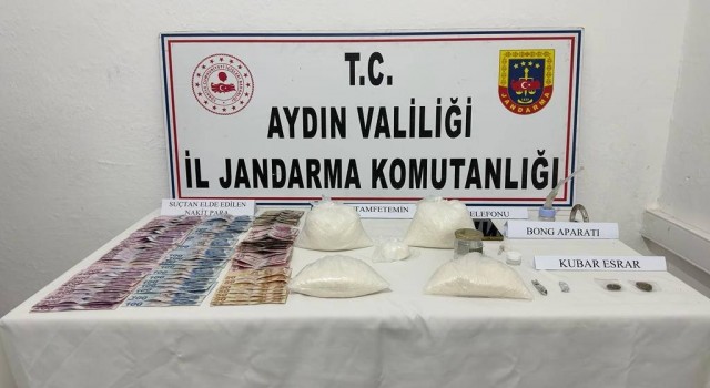 Aydın'da 3.5 kilogram uyuşturucu yakalandı