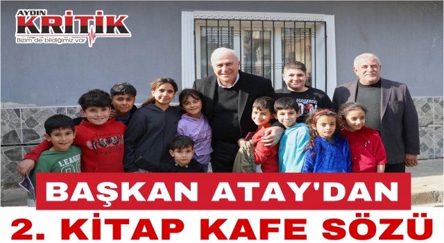 Başkan Atay’dan 2. Kitap Kafe sözü