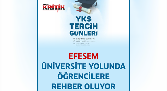 EFESEM ÜNİVERSİTE YOLUNDA ÖĞRENCİLERE REHBER OLUYOR