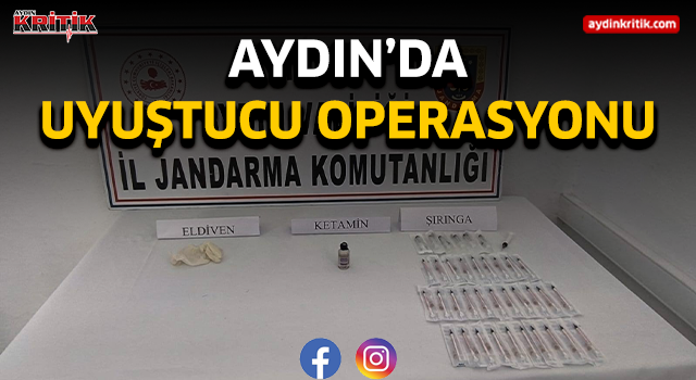 Aydın'da uyuşturucu operasyonu 6 yakalama