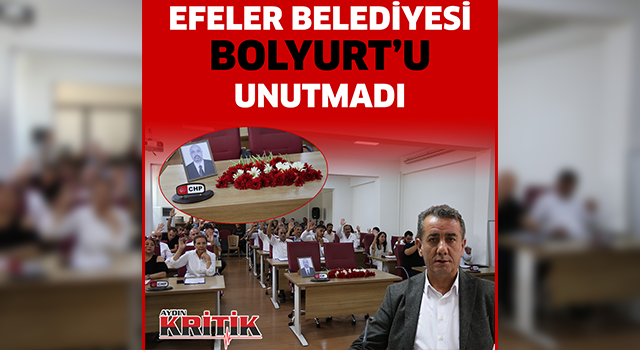 Efeler Belediyesi Bolyurt'u unutmadı