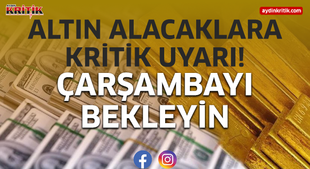 Altın alacaklara kritik uyarı