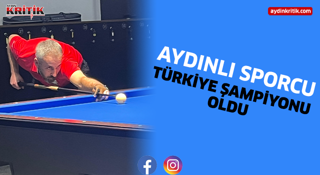 Aydınlı sporcu Türkiye Şampiyonu oldu