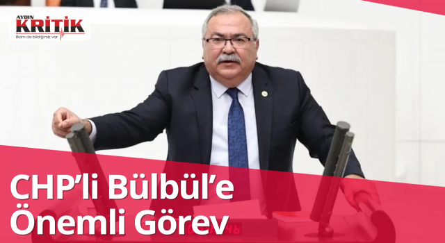 CHP’li Bülbül’e önemli görev