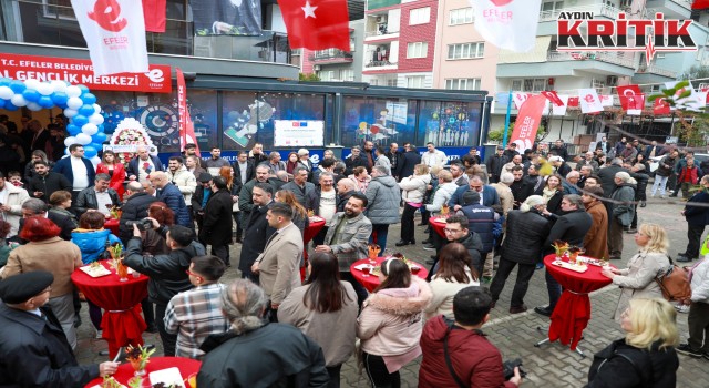 Başkan Yetişkin’den gençlere dev hizmet: Efeler DİGEM açıldı