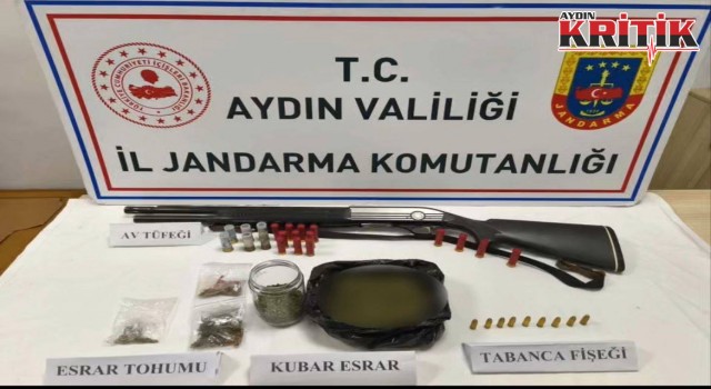 Efeler’de Uyuşturucu ve Ruhsatsız Silah Operasyonu