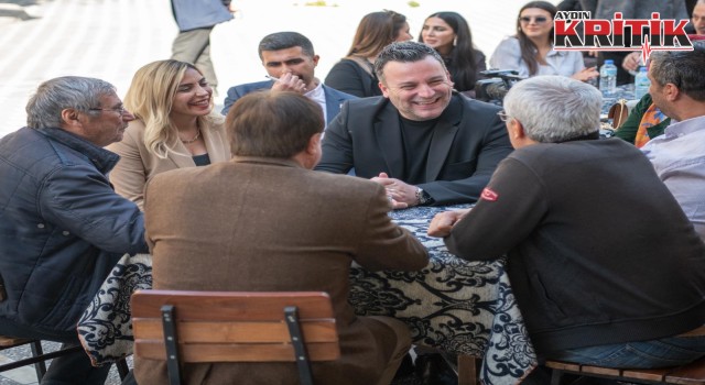 Kuşadası’nda sahaya indi: Demirtaş’tan “hizmet çıtası yükselecek” mesajı