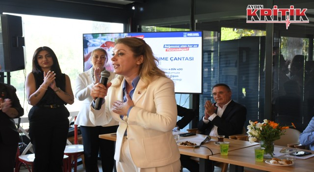 CHP Kadın Kolları Genel Başkanı Asu Kaya Gedik Kuşadası’nda Yoğun İlgiyle Karşılandı