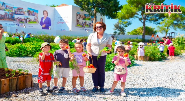 Didim Tarım Parkı'nda Minikler Hasat Yaptı: Çocuklar Üretimi Yerinde Deneyimledi