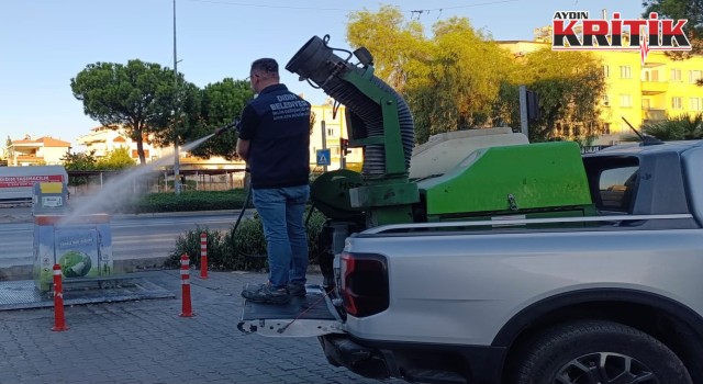 Didim’de Çöp Konteynerleri ve Çöp Kutularına Hijyen Çalışması