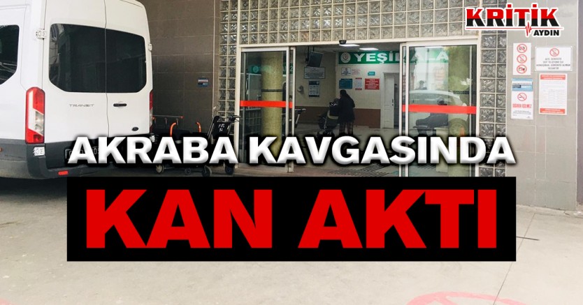 Akraba kavgasında kan aktı