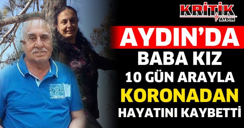 Aydın’da Baba Kız 10 Gün Arayla Koronadan Hayatını Kaybetti