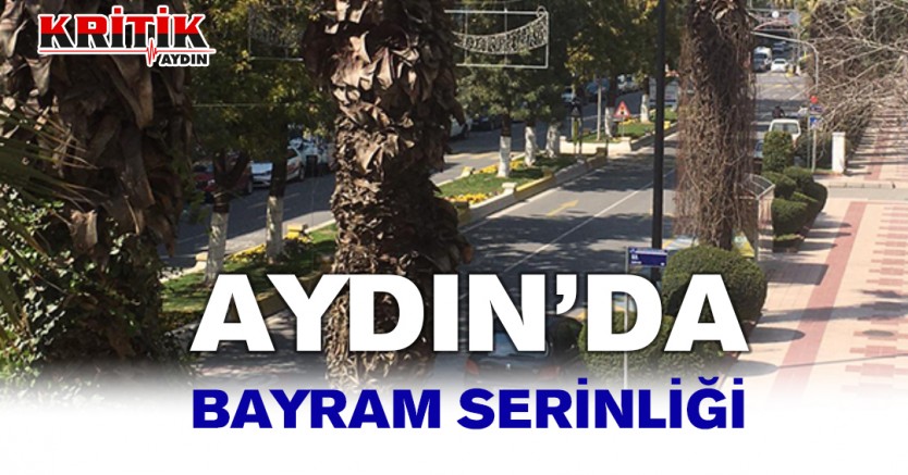 Aydın'da bayram serinliği