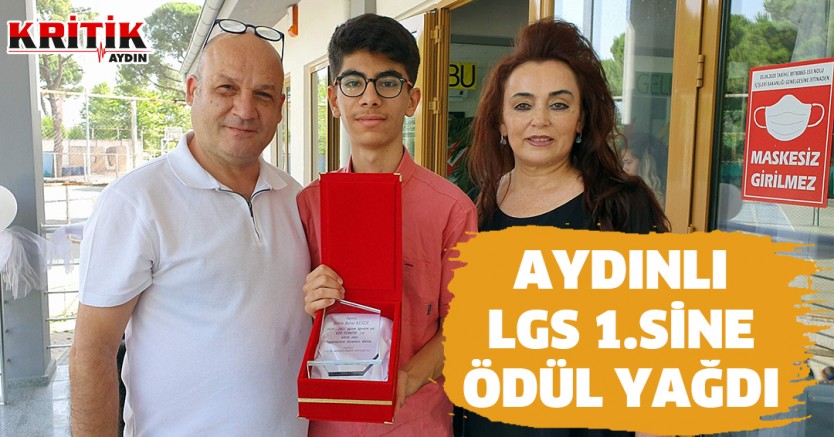 Aydınlı LGS 1.sine ödül yağdı