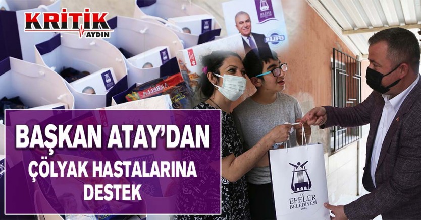 Başkan Atay'dan Çölyak hastalarına destek