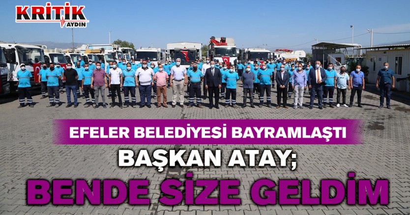 Efeler Belediyesi bayramlaştı