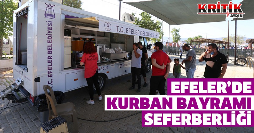 Efeler'de kurban bayramı seferberliği