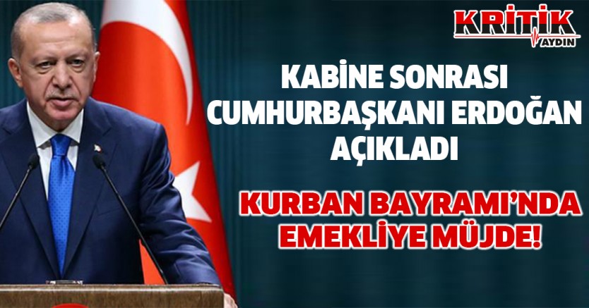 Kabine sonrası Cumhurbaşkanı Erdoğan açıkladı