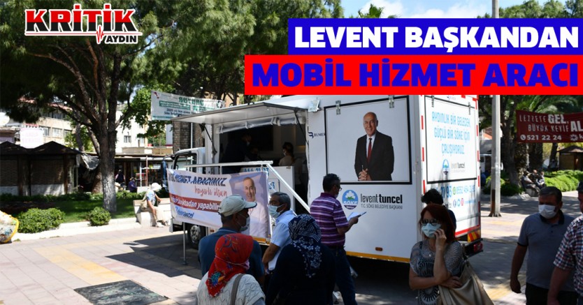 Levent Başkandan Mobil Hizmet Aracı