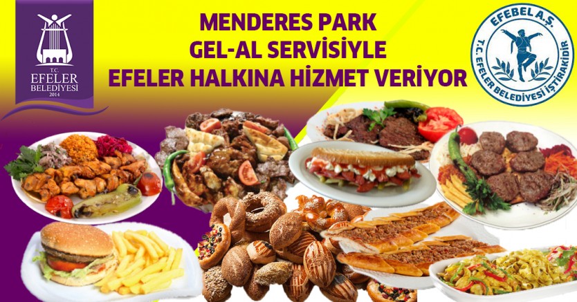 MENDERES PARK GEL-AL SERVİSİYLE EFELER HALKINA HİZMET VERİYOR