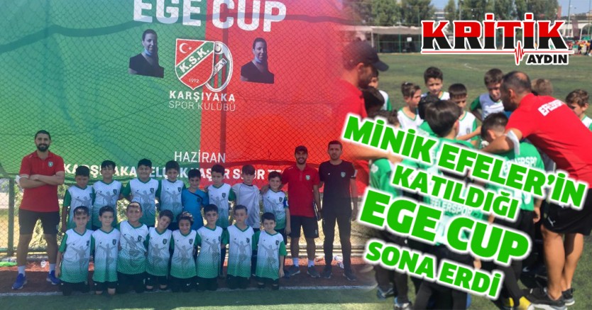 Minik Efeler'in katıldığı Ege Cup sona erdi