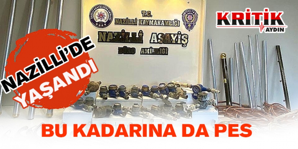 Nazilli'de yaşandı-Bu kadarına da pes