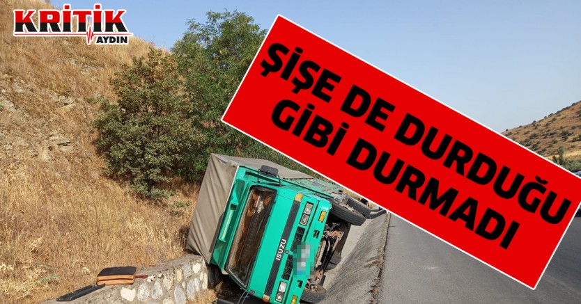 Şişede durduğu gibi durmadı