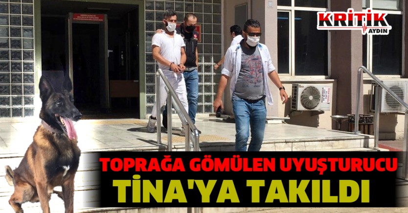 Toprağa Gömülen Uyuşturucu Tina'ya Takıldı 