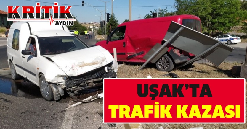 Uşak'ta Trafik Kazası