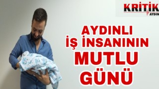 Aydınlı genç iş insanının mutlu günü