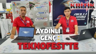 Aydınlı genç Teknofest’te