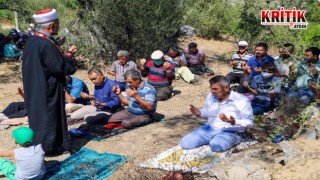 Köşklü vatandaşlardan yağmur duası