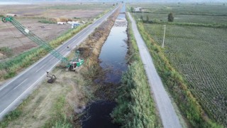 Yağışlar öncesi derelerde çalışmalar sürüyor