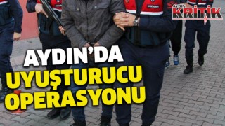 Aydın'da uyuşturucu operasyonu