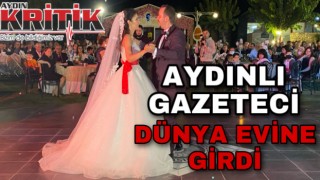 Aydınlı Gazeteci Dünya Evine Girdi