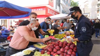 Efeler Zabıtası tedbiri elden bırakmıyor